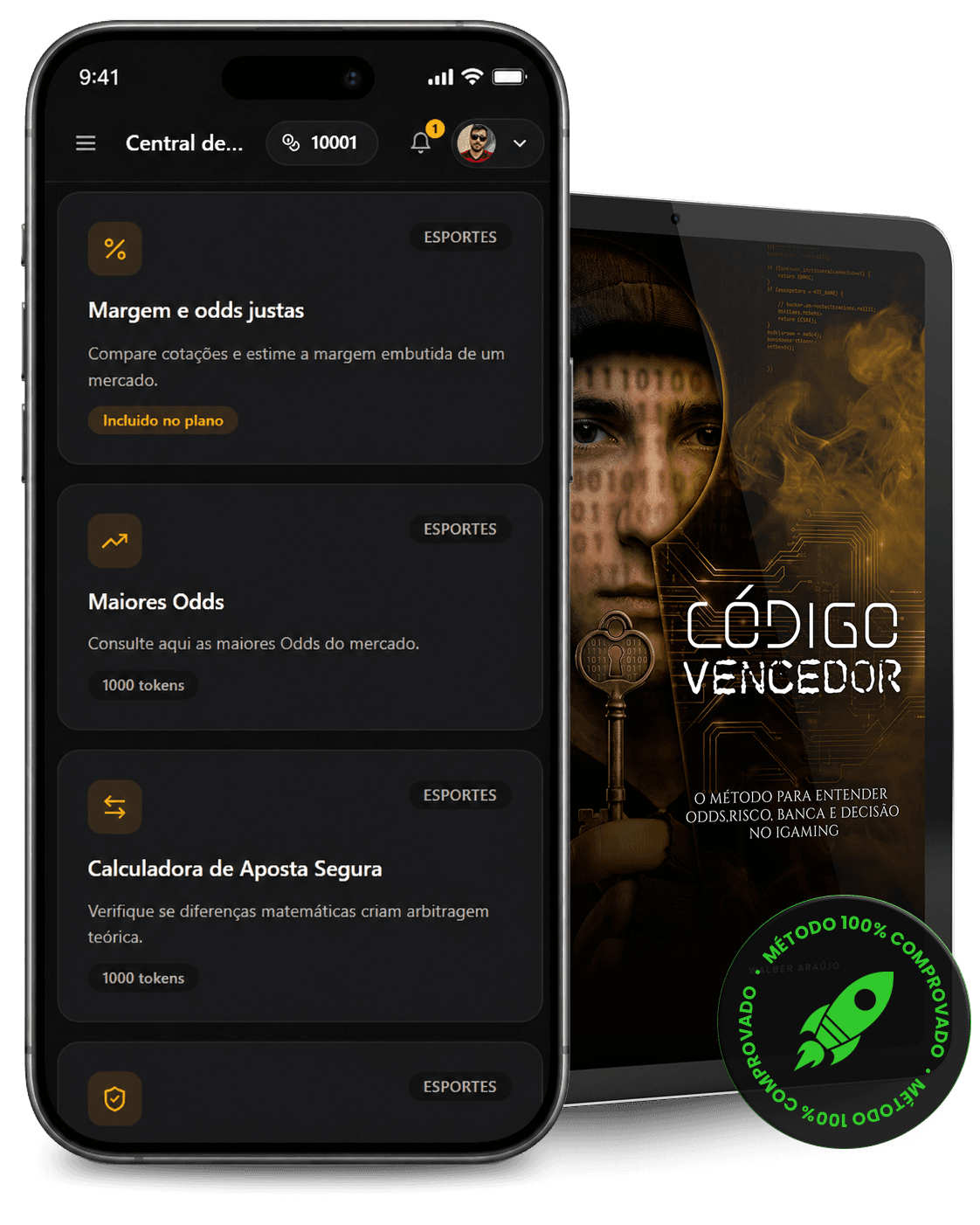 E-book Código Vencedor acompanhado da ferramenta Aposta Segura